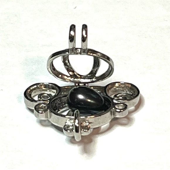 Silver Disney Cinderella Coach Pendant Necklace - Picture 4 of 5